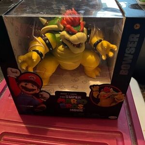 Nintendo Super Mario Bros Movie Bowser Action Figure - Yellow and Green